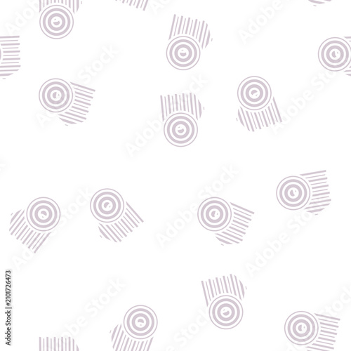 Bild auf Leinwand chips for training glyph vector seamless pattern