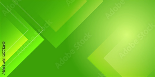 Elegant Minimalist Vector Design with Contemporary Green Linear Patterns