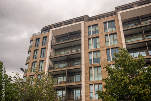 LONDON -  Modern apartments residential scheme in SW6. Fulham south west London