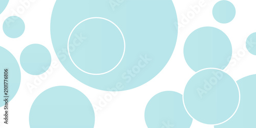 Cuadro en lienzo Modern geometric hexagons shape medicine and science concept background3D ball abstract Background
