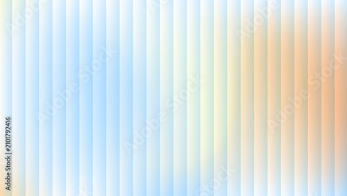 Принти на полотні Abstract light glass gradient background with ribbed distortion and vertical str
