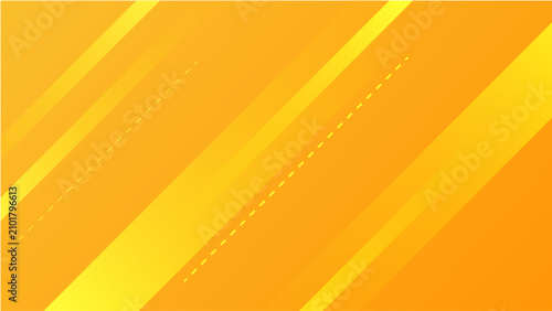 Abstract Yellow Background with Diagonal Geometric Stripe Pattern 