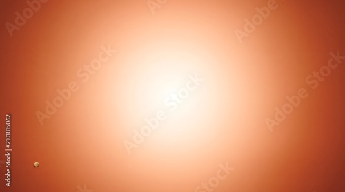 Warm terracotta orange radial gradient background