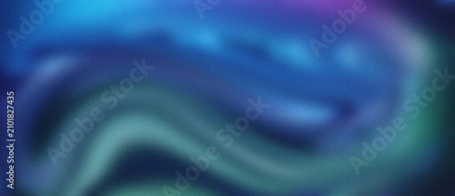 Schilderij op canvas Subtle granulated depths reveal fluid celestial sapphire, serene aquamarine, and