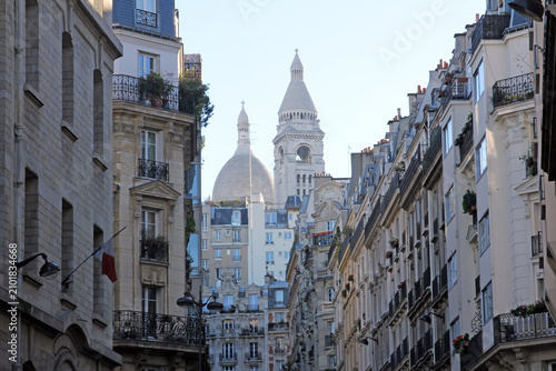 Basilique of Sacre Coeur, Montmartre, Paris, France