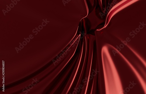 Detailed view of flowing cr...