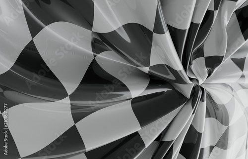Dynamic flowing abstract ch...
