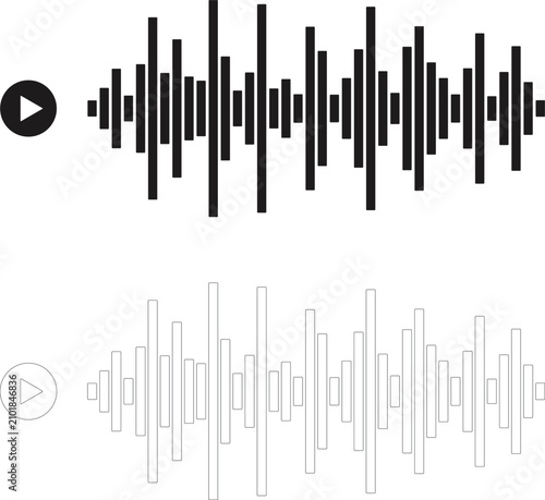 vector illustration of a sound mixer