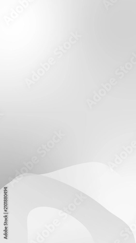 White gradient liquid shape motion 4k background seamless looping
