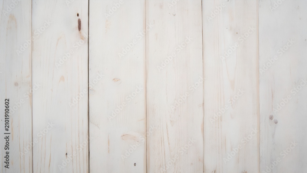 Obraz premium light beige pine wood grain texture background with vertical planks