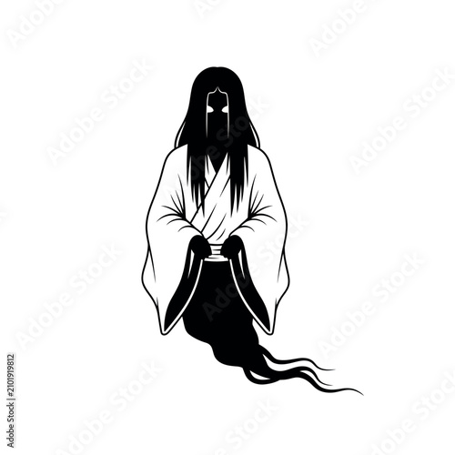 Quadro su tela Anime Character in White Robe.