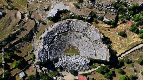 Selge Ancient City and Ancient Theater in Manavgat Antalya Turkey