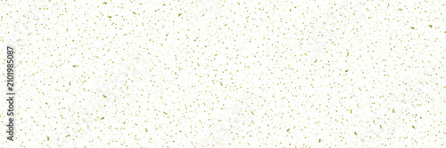 Matcha particles in the air on white as a seamless bg. Grainy pattern of green tea or hemp protein. Vector illustration