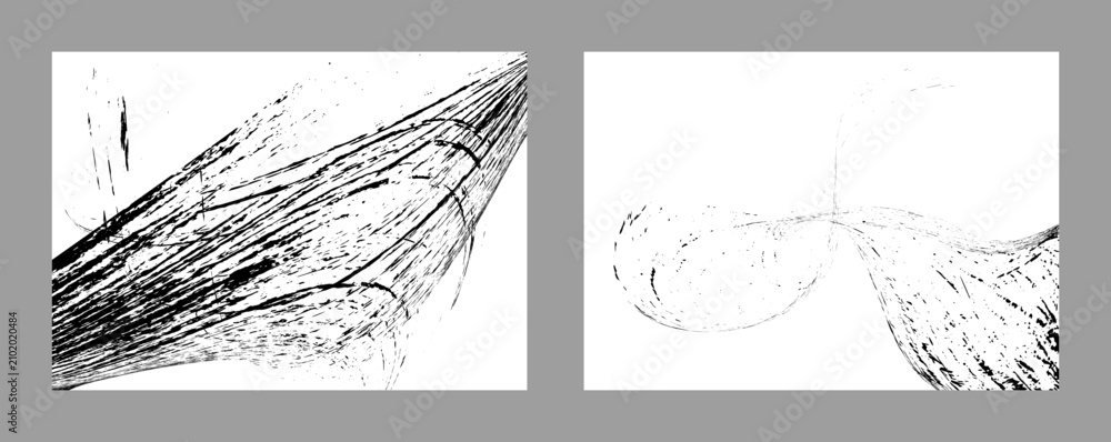 Fototapeta premium vector illustration of an abstract landscape