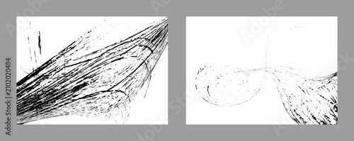 vector illustration of an abstract landscape