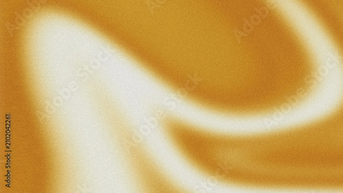 Abstract Grainy Gradient Background, Soft Blue and Golden Orange Fluid Noise Texture Image