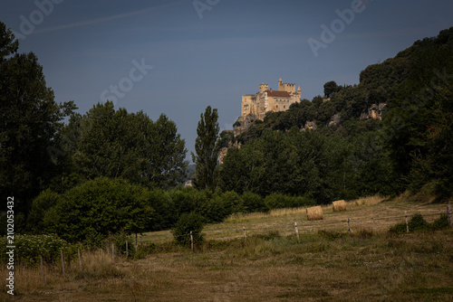 Paysages de la Dordogne en été