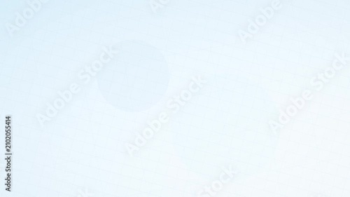 Minimalist White Blue Linear Grid Abstract Vector