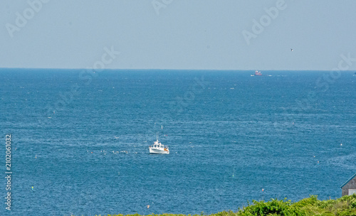boat on the sea