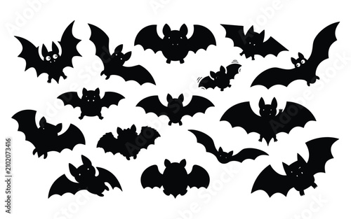 Collection of black witch hats halloween costume magic themed designs