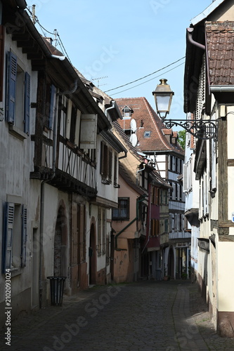Quadro su tela Gasse in Barr, Elsass