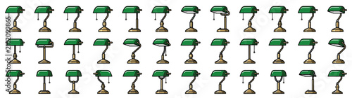 Foto Collection of Vintage Style Desk Lamps