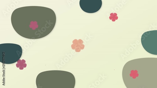Organic Foliage Overlay Indian Garden Wedding Background