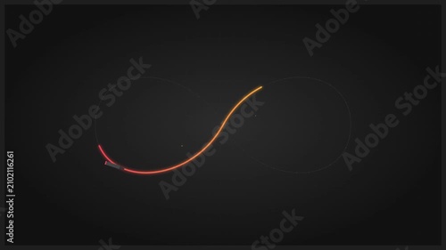 pencil sketch line drawing infinite creative loop