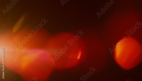 red and orange light leaks defocused abstract retro film analog effect for using over photos as overlay or screen filter