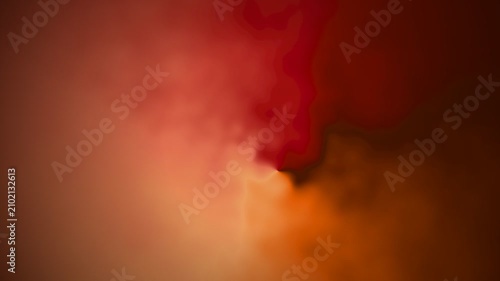 Dynamic Abstract Swirl of Fiery Hues Fluid Motion Background.