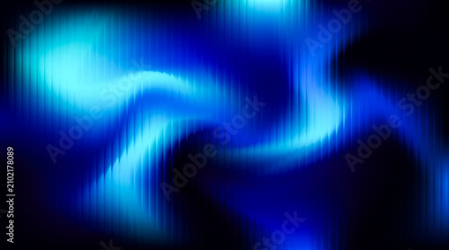 Captivating abstract background showcasing vertical glass stripes wallpaper with a mesmerizing blend of blue hues, evoking feelings of depth and tranquility in a modern design aesthetic.