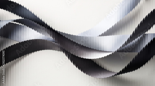 Foto Abstract Vertical Glass Stripes Wallpaper: A Modern Design Element Showcasing Dy