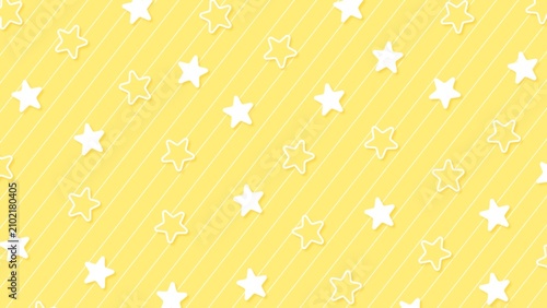 cute star and pastel-colored stripe pop simple background pattern

