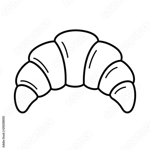 croissant vector illustration