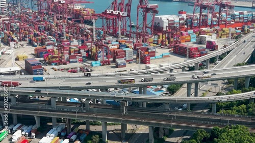 July 11 2026 Elevated highway traffic moves smoothly through New Territories.