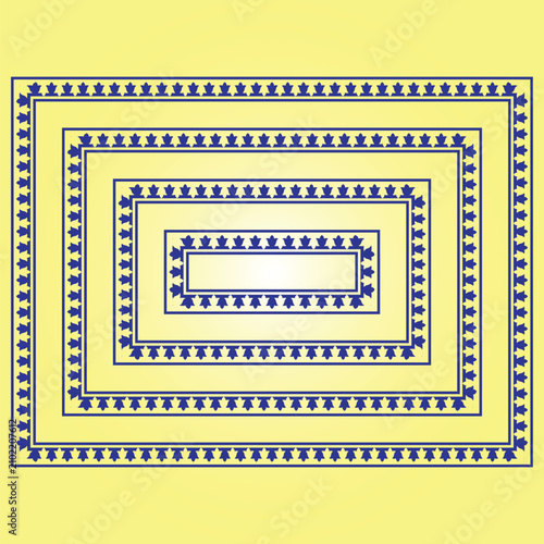 Border design and frame