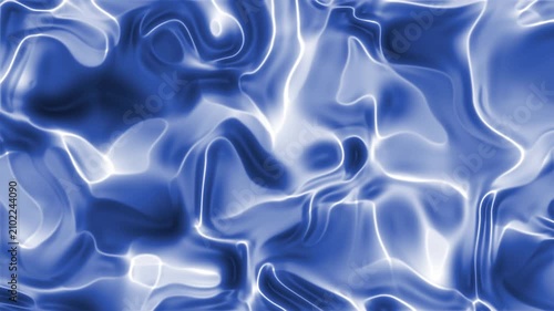 Abstract motion background with flowing light. Digital particle waves in dark space