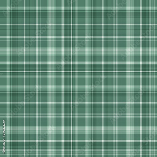 Plaid  in Green Seamless Repeat