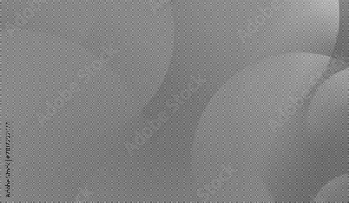 Konstfotografi Gray bokeh light background with overlapping translucent circles and soft focus