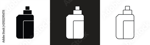 Bild auf Leinwand Vape icon