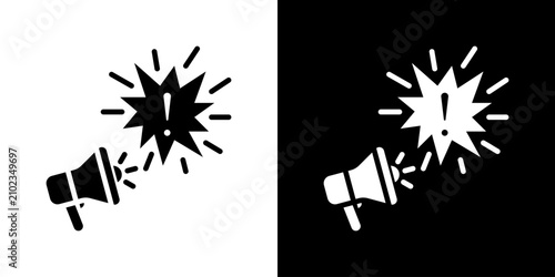 Photos Noise Pollution Icon Set Multiple Style Collection