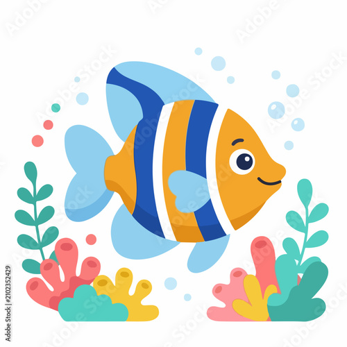 angel fish style children's book