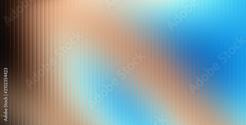 Fotografie Abstract Pastel Gradient Background Featuring Ribbed Glass Texture with Soft Gra