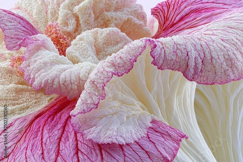 Translucent Petal Micro Landscape in High Fidelity Detail