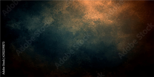 Fényképezés Ethereal abstract atmospheric nebula, swirling cosmic dust and gas illuminated celestial light, evoke wonder mystery universe