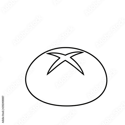 Tomato outline