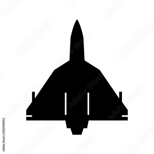 Cuadro en lienzo Hal Tejas aircraft Icons Solid style, silhouettes of modern fighter jets, military aircraft, and aviation, ideal for defense, aerospace, transportation, and aviation designs