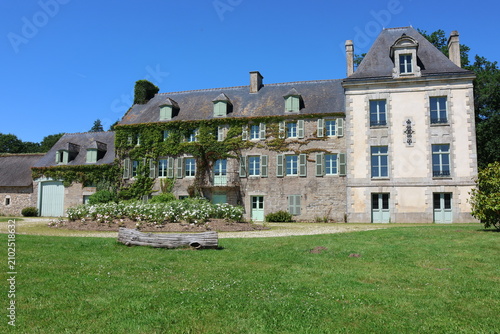 Manoir de Saint-Urchaud, commune de Pont-Scorff, pays de Lorient (Bretagne, Morbihan, France)