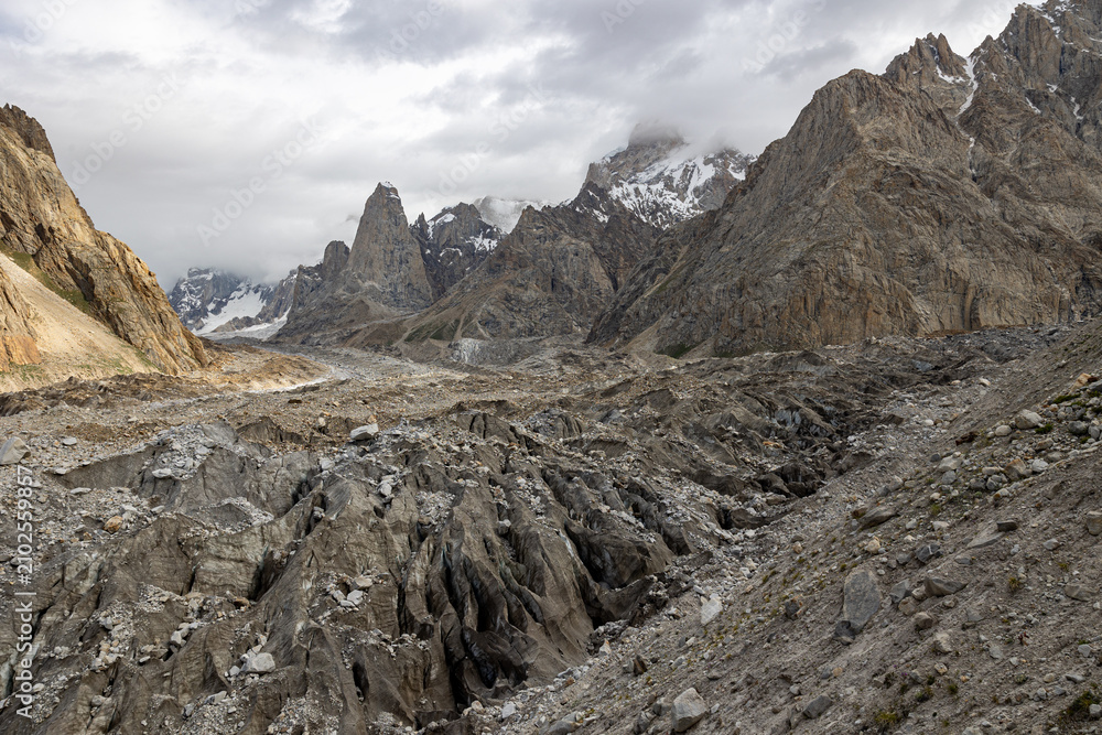 Fototapeta premium latok glacier field