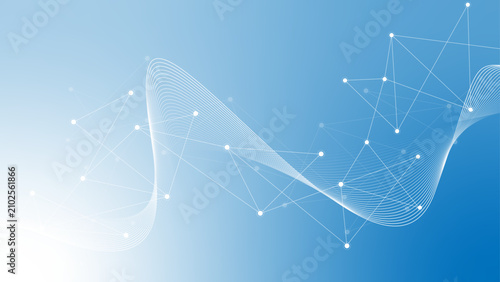 Abstract purple plexus network background with flowing lines.  abstract blue background with stars